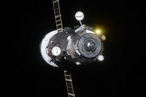 俄羅斯“雄鷹”號新型載人飛船超出探月限重。（圖源：Oleg Kononenko/Roscosmos）