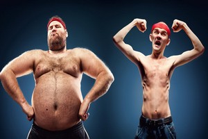 營養不足和肥胖症是營養不良的兩個極端，會影響幾代人。（示意圖源：互聯網）