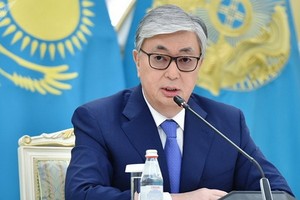 哈薩克斯坦共和國總統卡瑟姆特‧托卡葉夫。（圖源：Sputnik）