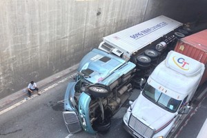 事故現場。（圖源：V.N）