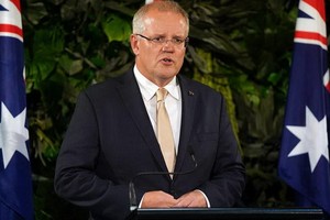 澳大利亞總理莫里森。（圖源：AFP）