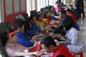 志願者踴躍參與“紅色週日”活動。（圖源：長豐）