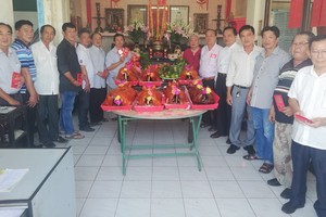 蘇氏宗祠全體理事、顧問祭祖合照。