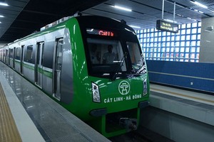 吉靈-河東鐵路項目的一輛列車。（圖源：N.T）