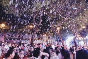 預報今年聖誕夜，本市天氣涼爽，氣溫21至22攝氏度。（示意圖源：田升）