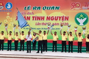 第十二次志願春節出發儀式。