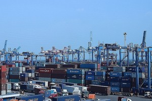 2019年吉萊港的集裝箱吞吐量突破500萬TEU。（圖源：T.H）