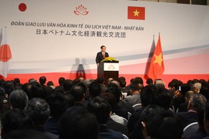 政府副總理王廷惠在研討會上致開幕詞。（圖源：越通社）