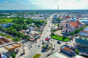 今日的七岔路市市容。（圖源：高峰）