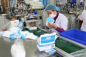 各企業日產約300萬個口罩。（圖源：蔡河）