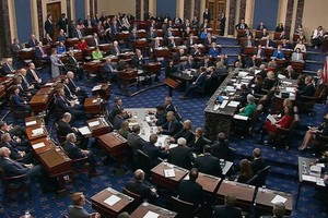 美國參議院投票判定特朗普受兩指控無罪。（圖源：路透社）