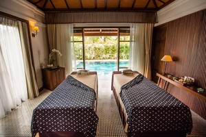 水療房間配合清幽的環境。（圖源：The Anam Spa）