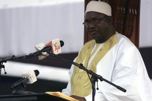 岡比亞總統阿達馬‧巴羅。（圖源：新華社）