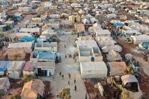 伊德利卜省有大量難民流離失所。（圖源：互聯網）