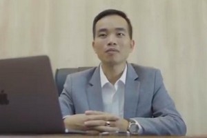 涉嫌“詐騙侵吞財產”犯罪嫌疑人陳文會。（圖源：秋莊）