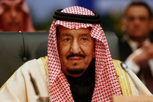 沙特阿拉伯國王兼首相薩勒曼。（圖源：新華社）