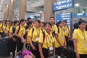 勞動與榮軍社會部：停止向疫區輸出勞工。（示意圖源：N. Tuấn）