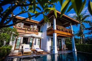 圖為 Family Hill Villa別墅區一瞥。（圖源：The Anam）