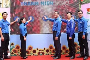 圖為河內市 2020年“青年月”啟動儀式。（圖源：寶英）