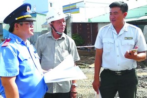 市交通運輸廳監察署檢查一交通工程。（圖源：互聯網）