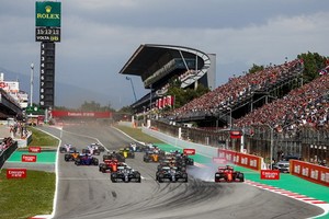 F1巴塞羅那測試賽正在進行。（圖源：互聯網）