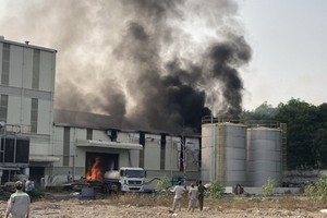 火警現場。（圖源：越通社）