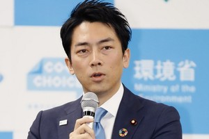日本環境相小泉進次郎。（圖源：AP）