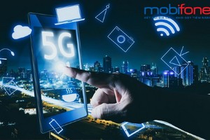 MobiFone 成功試運 5G 網絡。（示意圖源：MobiFone）