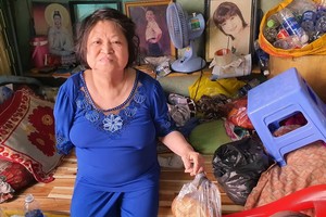 陳氏妹住的空間只有一個床位。