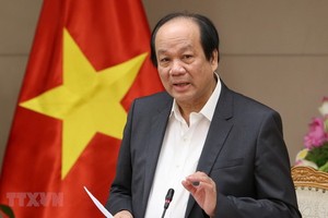 政府辦公廳主任、部長梅進勇。（圖源：越通社）