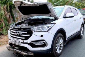 肇事汽車。（圖源：光平）