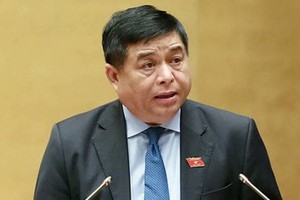 計劃與投資部長阮志勇。（圖源：N.T）