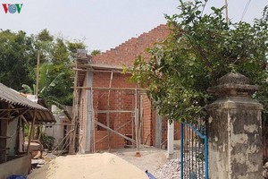 事發的建築工程。（圖源：VOV）