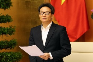 政府副總理、新冠肺炎疫情防控國家指委會主任武德膽。（圖源：VGP）