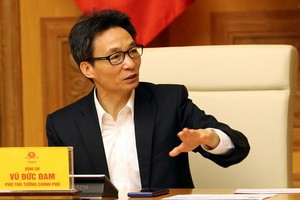 政府副總理武德膽在會議上發言。（圖源：廷南）