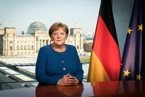 德國總理默克爾呼籲國民嚴守防疫規定。（圖源：Getty Images）