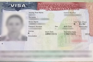 美國駐河內大使館從昨(19)日起停止辦理常規簽證，直至另行通知。（示意圖源：垂楊）