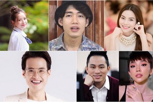 各藝人熱心助民眾度災。