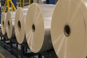 圖為進口的塑料薄膜。（示意圖源：互聯網）