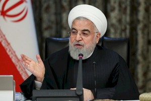 伊朗總統魯哈尼。（圖源：AFP）
