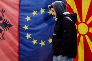 歐盟成員國當地時間24日在歐洲事務部長視頻會議上達成一致，同意啟動阿爾巴尼亞和北馬其頓的入盟談判。（示意圖源：AFP）