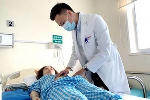 孕婦經手術搶救後，神志清醒，生命體征穩定。（圖源：院方提供）