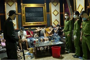 職能力量突擊檢查的現場。（圖源：互聯網）