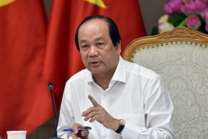 政府辦公廳主任梅進勇部長。（圖源：VGP）