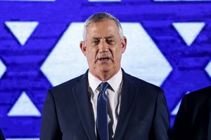 以色列議長本尼‧甘茨。（圖源：AFP）