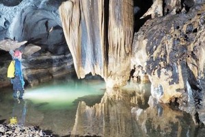 在廣平省新發現的洞穴之一。（圖源：互聯網）