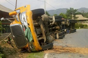 事故現場。（圖源：VOV）