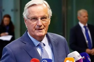 負責英國“脫歐”事務的歐盟首席談判代表巴尼耶。 （圖源：路透社）