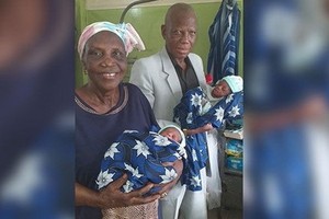 阿登奴加夫婦終一償生兒育女的素願。（圖源：互聯網）