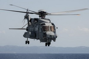 墜毀的CH-148颶風直升機。（圖源：互聯網）